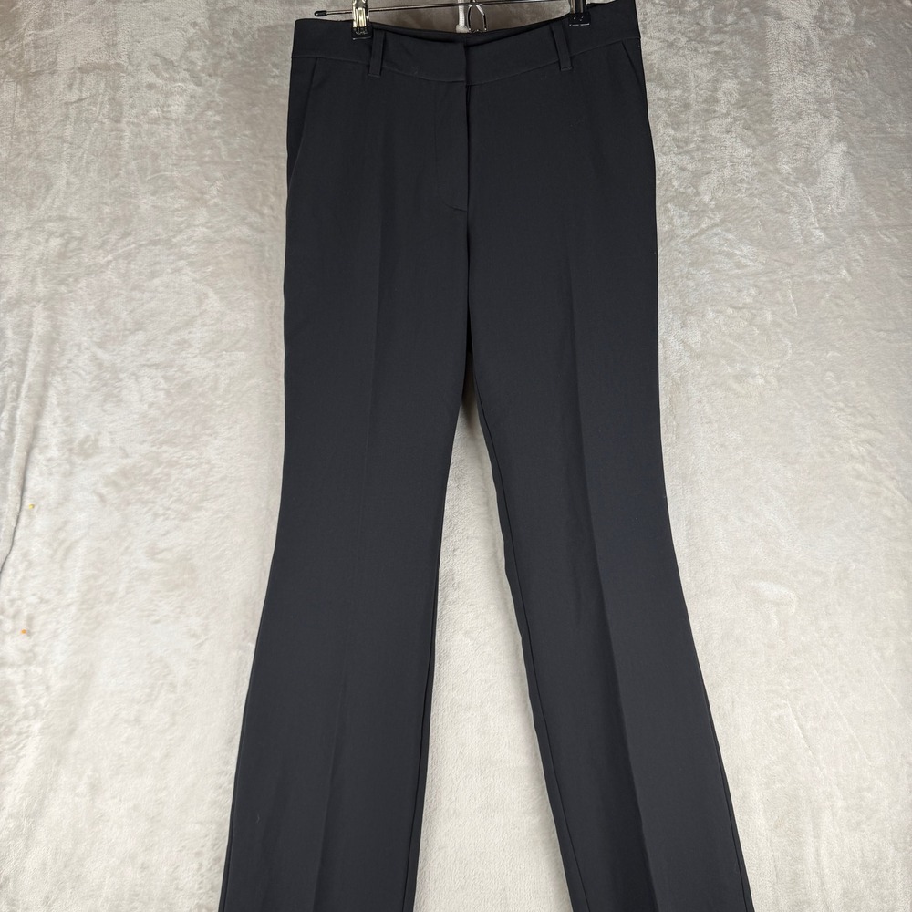 Marciano Guess Black Tailored Straight Leg Dress Pants Trousers Size 4 NEW